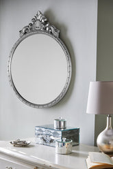 Laura Ashley Overton Silver Mirror